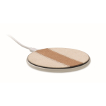 Cotton/Kork Wireless Charger 15W farbe weiß zweite Ansicht