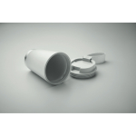 Doppelwand-Becher To-Go RPET-Band 300 ml farbe weiß