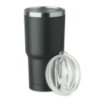 Edelstahlbecher mit Schiebedeckel 500 ml farbe schwarz