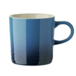 Keramiktasse mit Farbverlauf 290 ml farbe blau achte Ansicht
