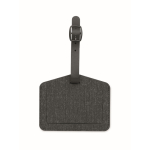 PU/RPET-Kofferanhänger für Apple® Geräte farbe schwarz zweite Ansicht