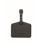 PU/RPET-Kofferanhänger für Apple® Geräte farbe schwarz dritte Ansicht
