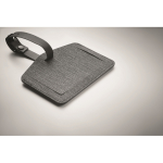 PU/RPET-Kofferanhänger für Apple® Geräte farbe schwarz viertes Detailbild