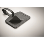 PU/RPET-Kofferanhänger für Apple® Geräte farbe schwarz siebtes Detailbild