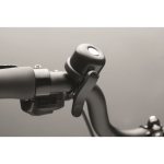 Fahrradklingel mit Apple®-Finder farbe schwarz drittes Detailbild