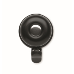 Fahrradklingel mit Apple®-Finder farbe schwarz achte Ansicht