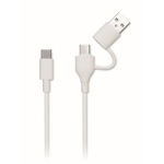 Powerbank Schnellladen 5.000 mAh für Laptops farbe weiß achte Ansicht
