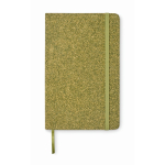 A5-Recycling-Notizbuch Hardcover liniert farbe grün