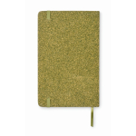 A5-Recycling-Notizbuch Hardcover liniert farbe grün dritte Ansicht