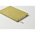 A5-Recycling-Notizbuch Hardcover liniert farbe grün viertes Detailbild