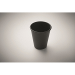 Wiederverwendbarer einwandiger Becher aus Mais, 200 ml farbe schwarz zweites Detailbild