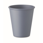 Einwandiger Mehrwegbecher aus Maiskunststoff, 200 ml farbe blaugrau