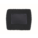 Baumwoll-Poly Schweißband mit Patch personalisierbar farbe marineblau zweite Ansicht