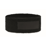 Sport-Stirnband mit Patch personalisierbar farbe schwarz