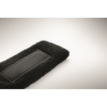 Sport-Stirnband mit Patch personalisierbar farbe schwarz viertes Detailbild