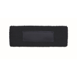 Sport-Stirnband mit Patch personalisierbar farbe marineblau zweite Ansicht