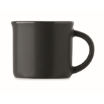 Espresso-Tasse Keramik 40 ml personalisierbar farbe schwarz vierte Ansicht
