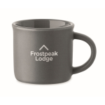 Espresso-Tasse Keramik 40 ml personalisierbar farbe dunkelgrau Hauptansicht