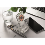 Handyhalter transparent mit Wireless Charger 15W farbe transparent Stimmungsbild