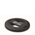 Magnetischer iPhone®-Halter mit Flaschenöffner farbe schwarz Ansicht mit Druckbereich