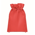 Kleine RPET-Geschenktasche 20x30 cm farbe rot