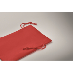 Kleine RPET-Geschenktasche 20x30 cm farbe rot drittes Detailbild