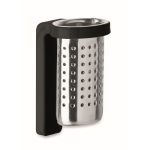 Tee-Infuser Edelstahl mit Kunststoffhaken farbe schwarz sechste Ansicht