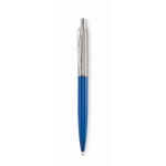 Edelstahl-Kugelschreiber mit Etui blau farbe blau zweite Ansicht