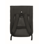 Rolltop-Rucksack Laptop 15'' mit Trolleygurt farbe schwarz sechste Ansicht