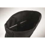 Rolltop-Rucksack Laptop 15'' mit Trolleygurt farbe schwarz Detailbild