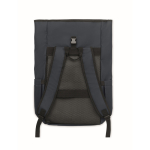 Rolltop-Rucksack Laptop 15'' mit Trolleygurt farbe blau sechste Ansicht