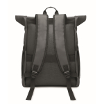 Rolltop-Rucksack Laptop 15'' mit Trolleygurt farbe dunkelgrau fünfte Ansicht