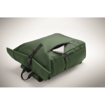 Rolltop-Rucksack Laptop 15'' mit Trolleygurt farbe dunkelgrün Detailbild