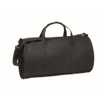 Reisetasche Polyester/PU mit Seitenfächern farbe schwarz zweite Ansicht