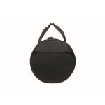 Reisetasche Polyester/PU mit Seitenfächern farbe schwarz