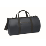 Reisetasche Polyester/PU mit Seitenfächern farbe blau