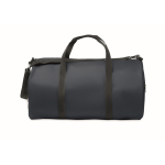 Reisetasche Polyester/PU mit Seitenfächern farbe blau achte Ansicht