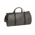 Reisetasche Polyester/PU mit Seitenfächern farbe dunkelgrau zweite Ansicht