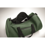 Reisetasche Polyester/PU mit Seitenfächern farbe dunkelgrün fünftes Detailbild
