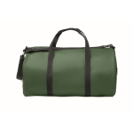 Reisetasche Polyester/PU mit Seitenfächern farbe dunkelgrün achte Ansicht
