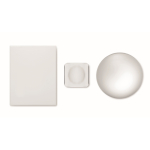 Runder Glaspokal mit Sockel personalisierbar farbe transparent dritte Ansicht