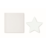 Glaspokal Sternform zum Personalisieren farbe transparent zweite Ansicht