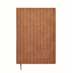 A5-Notizbuch Softcover, Kunstleder farbe braun