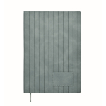A5-Notizbuch Softcover, Kunstleder farbe mattschwarz