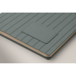 A5-Notizbuch Softcover, Kunstleder farbe mattschwarz drittes Detailbild