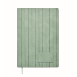 A5-Notizbuch Softcover, Kunstleder farbe mintgrün
