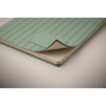 A5-Notizbuch Softcover, Kunstleder farbe mintgrün fünftes Detailbild
