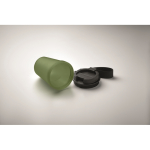 Auslaufsicherer To-Go-Becher RPET-Band 300 ml farbe dunkelgrün drittes Detailbild