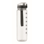 Kunststoffflasche 1L mit Zeitmarken + Klappdeckel farbe transparent zehnte Ansicht