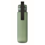 Kunststoffflasche 1L mit Zeitmarken + Klappdeckel farbe dunkelgrün